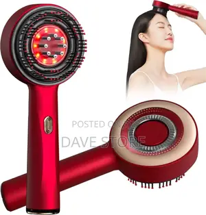 Photo - Red Light Electric Scalp Massager