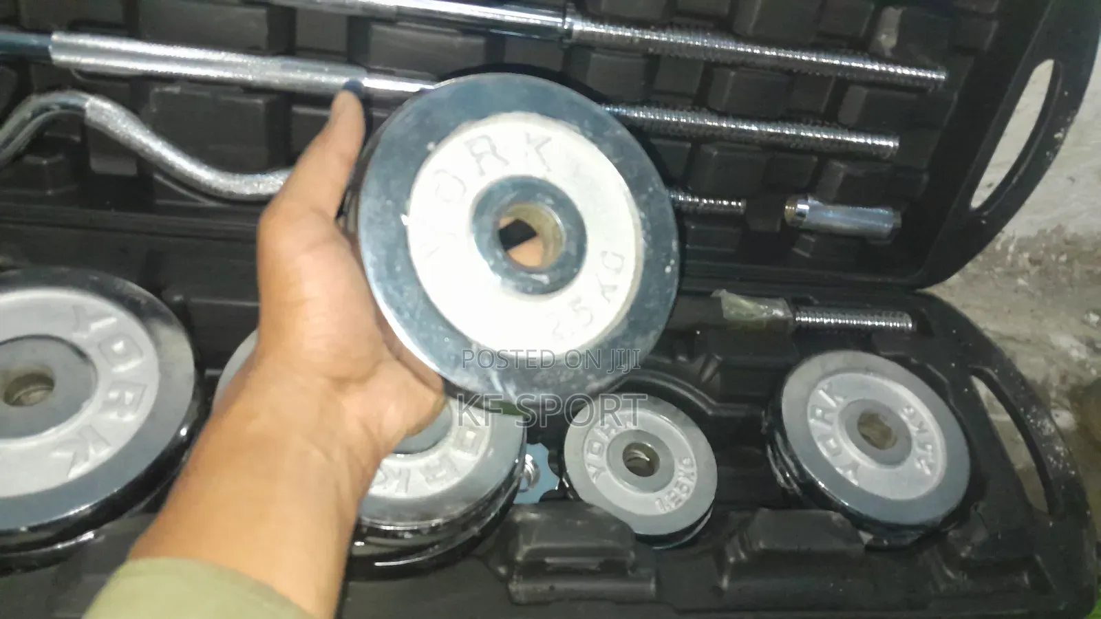 ተገጣጣሚ ዳምፔል ባርቤል እና ኬትልቤል( York Adjustable Dumbbell)