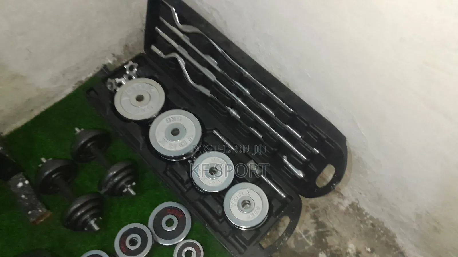 ተገጣጣሚ ዳምፔል ባርቤል እና ኬትልቤል( York Adjustable Dumbbell)