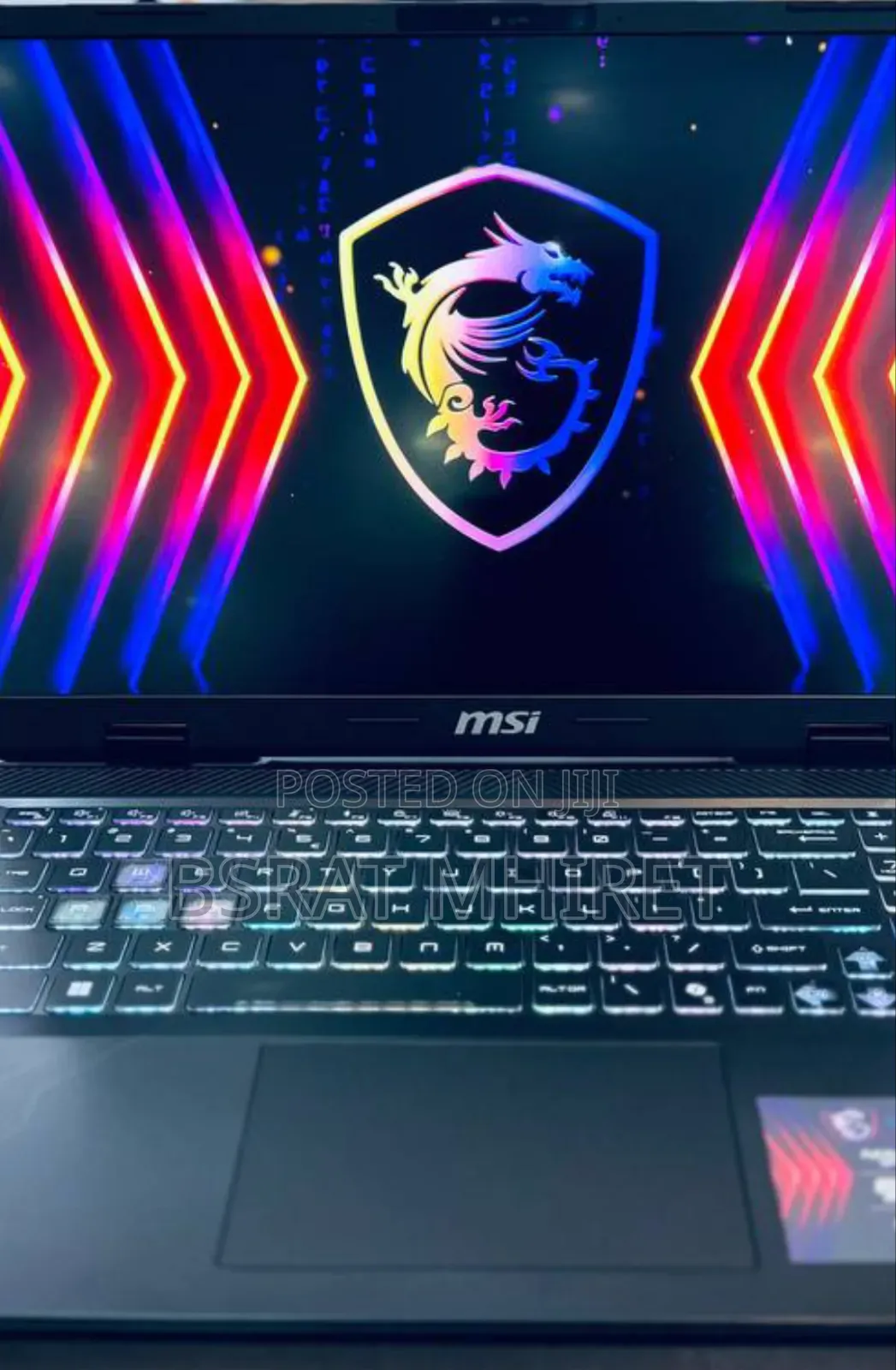 New Laptop MSI GF63 16GB Intel Core I7 SSD 1T