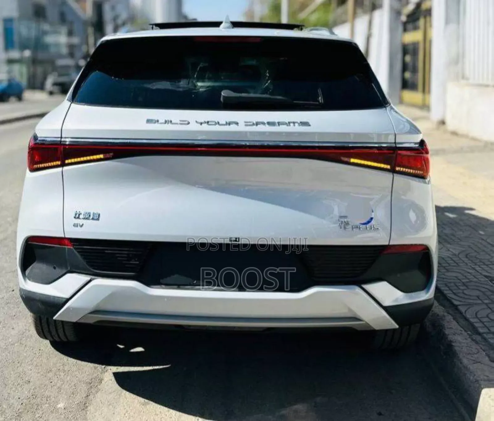 New BYD Yuan Plus 2025 White