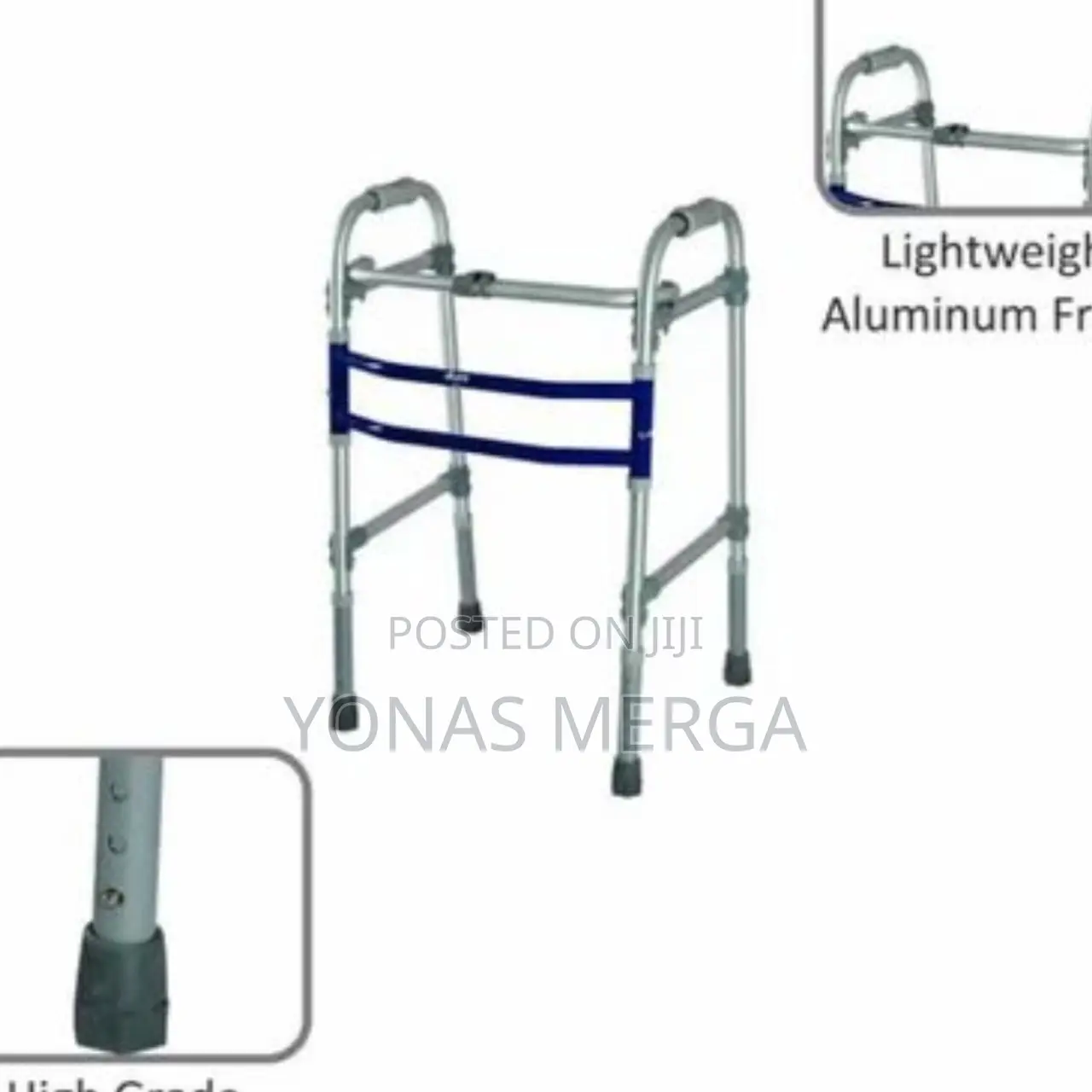 Aluminum Walker for Therapy Purposes