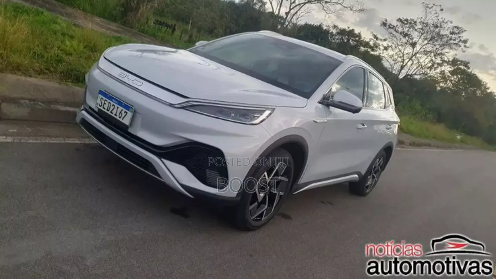 New BYD Yuan Plus 2025 White