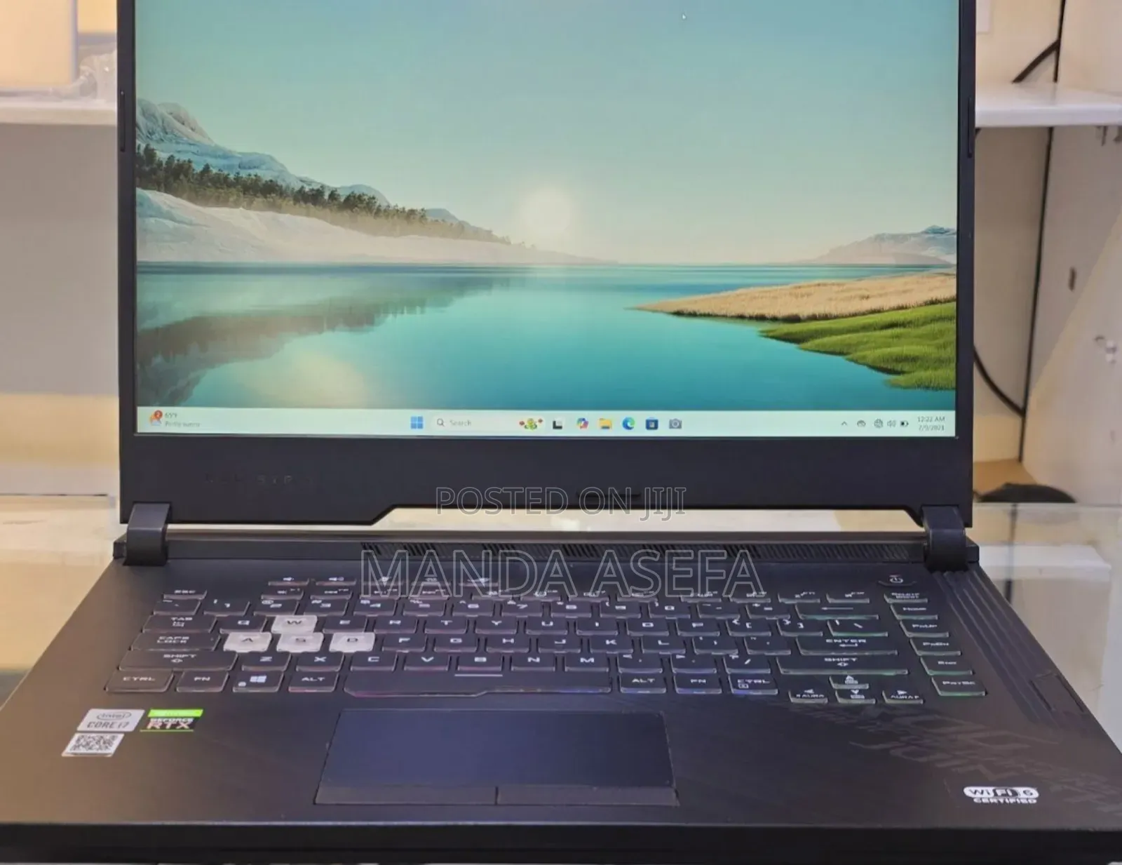 New Laptop Asus ROG Strix G16 G614 16GB Intel Core I7 SSD 512GB