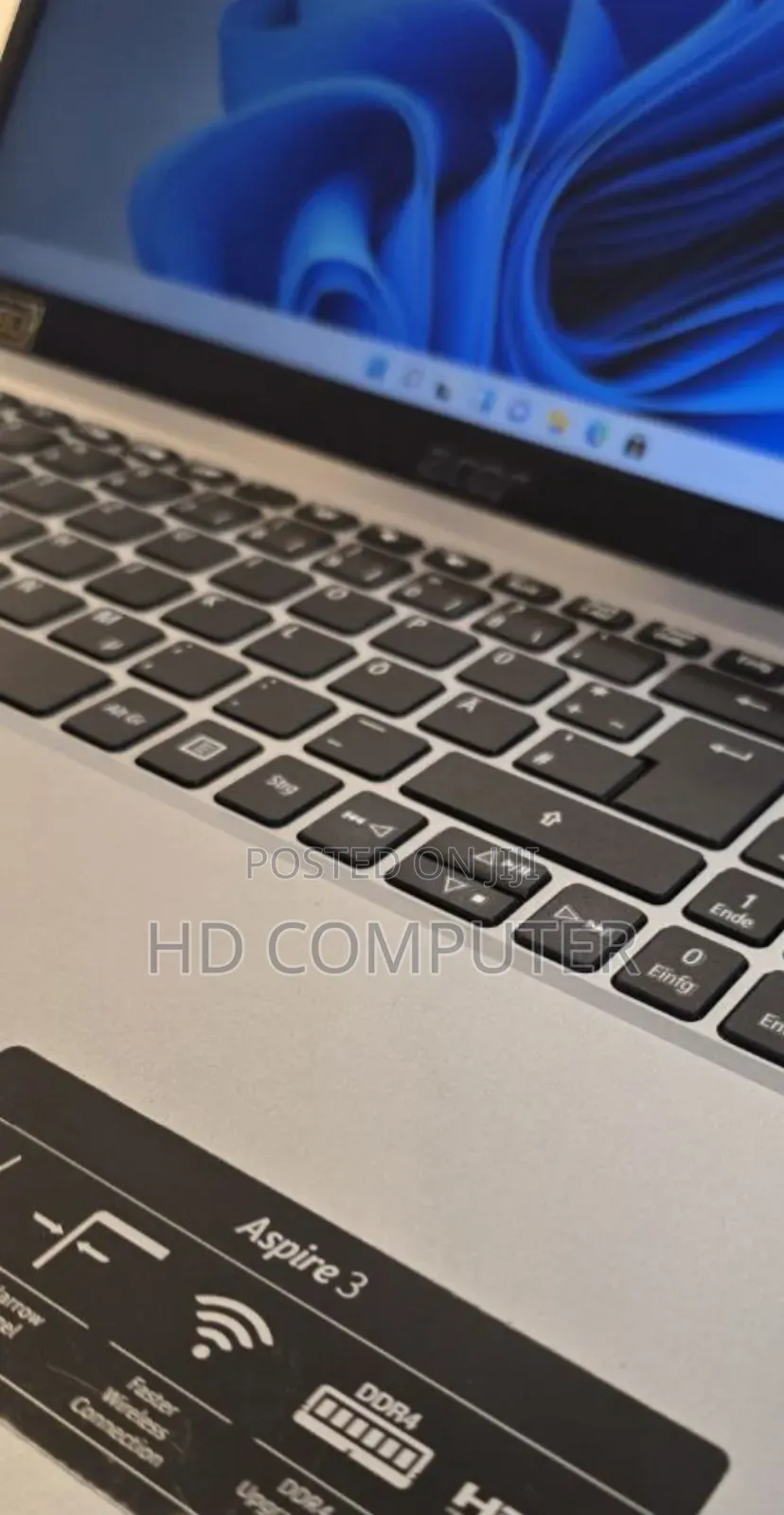 New Laptop Acer Aspire 3 8GB Intel Core I3 SSD 512GB