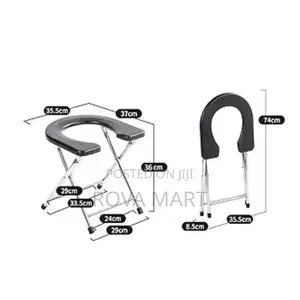 Foldable Commode Chair