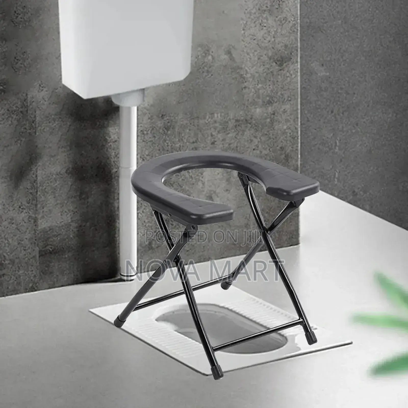 Foldable Commode Chair