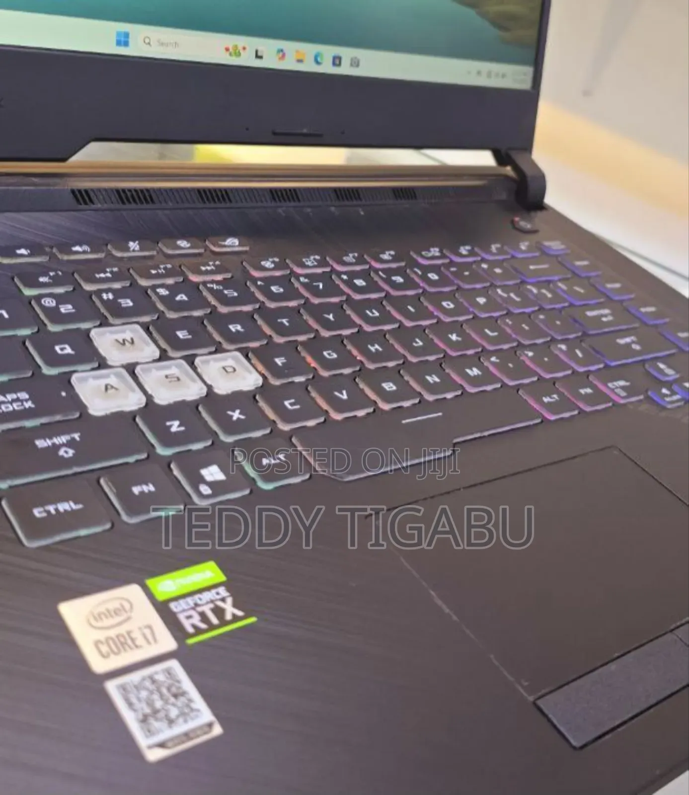 New Laptop Asus ROG Strix G15 16GB Intel Core I7 SSD 512GB