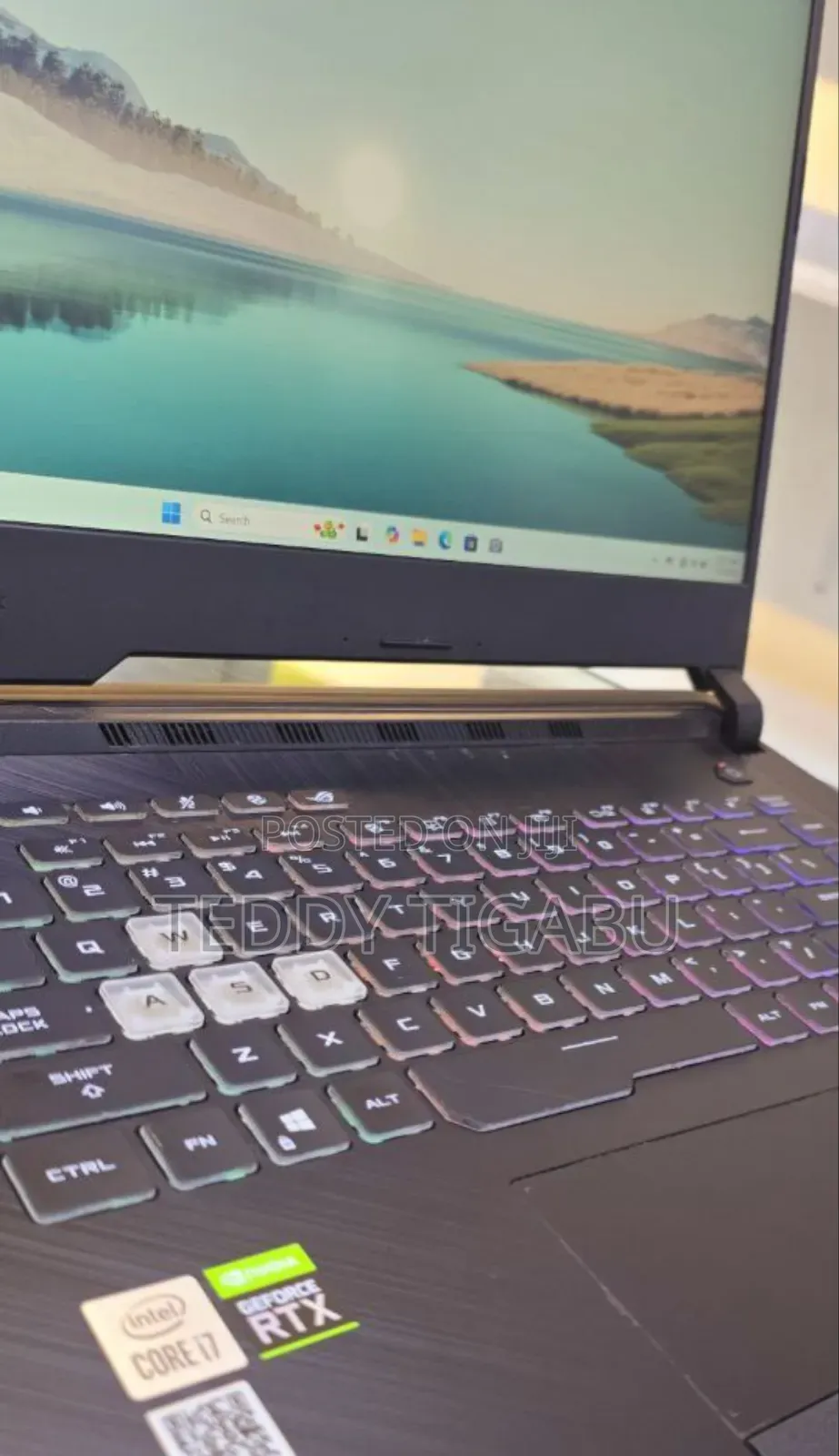 New Laptop Asus ROG Strix G15 16GB Intel Core I7 SSD 512GB