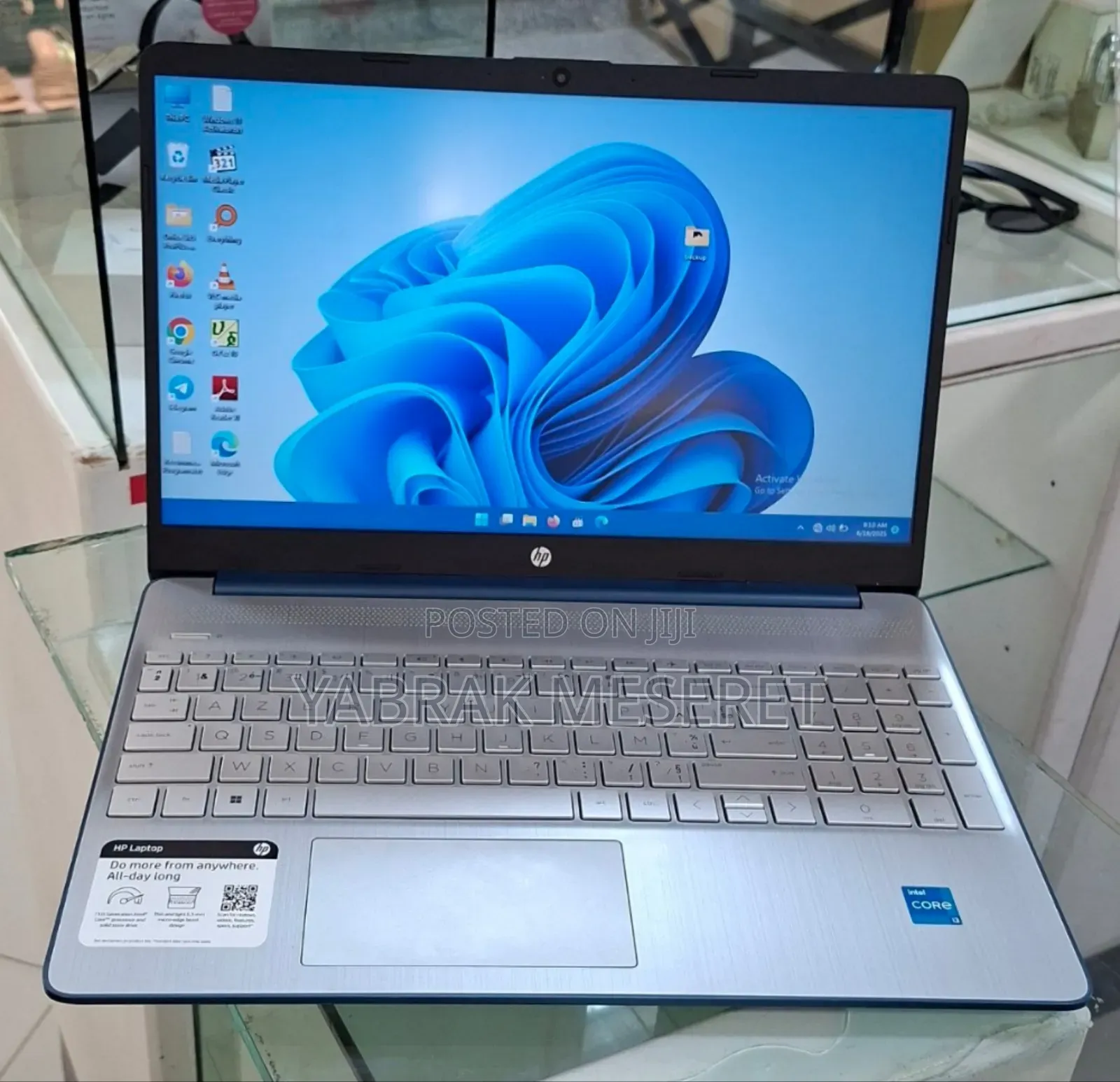 New Laptop HP Stream Notebook 8GB Intel Core I3 SSD 512GB