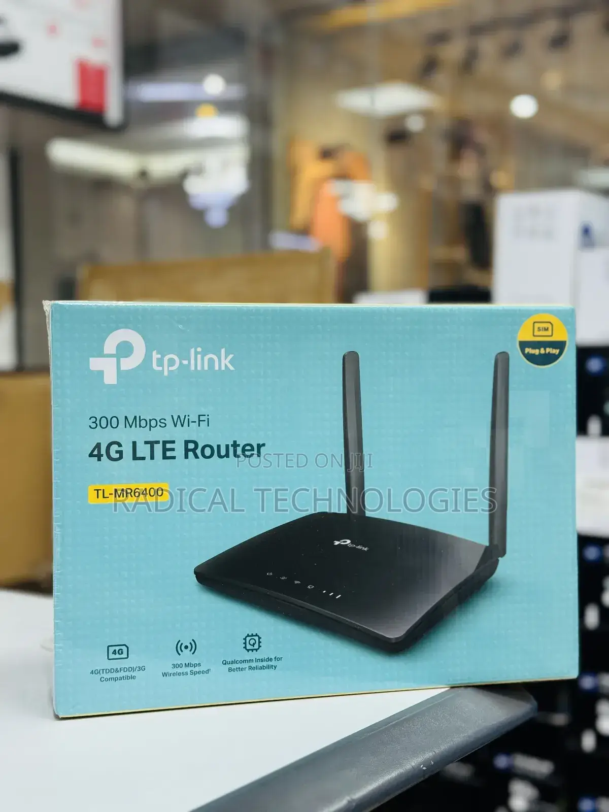 Tp-Link Tl-Mr6400 – 4g Lte Wi-Fi Router Huawei Network Ezviz