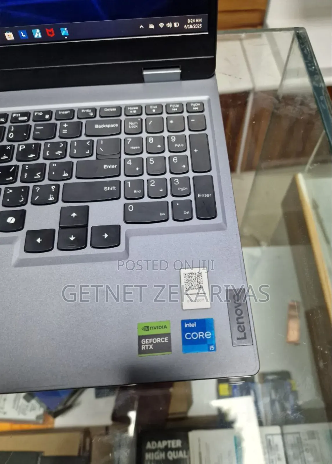 New Laptop Lenovo LOQ 15IRH8 24GB Intel Core I5 SSD 512GB