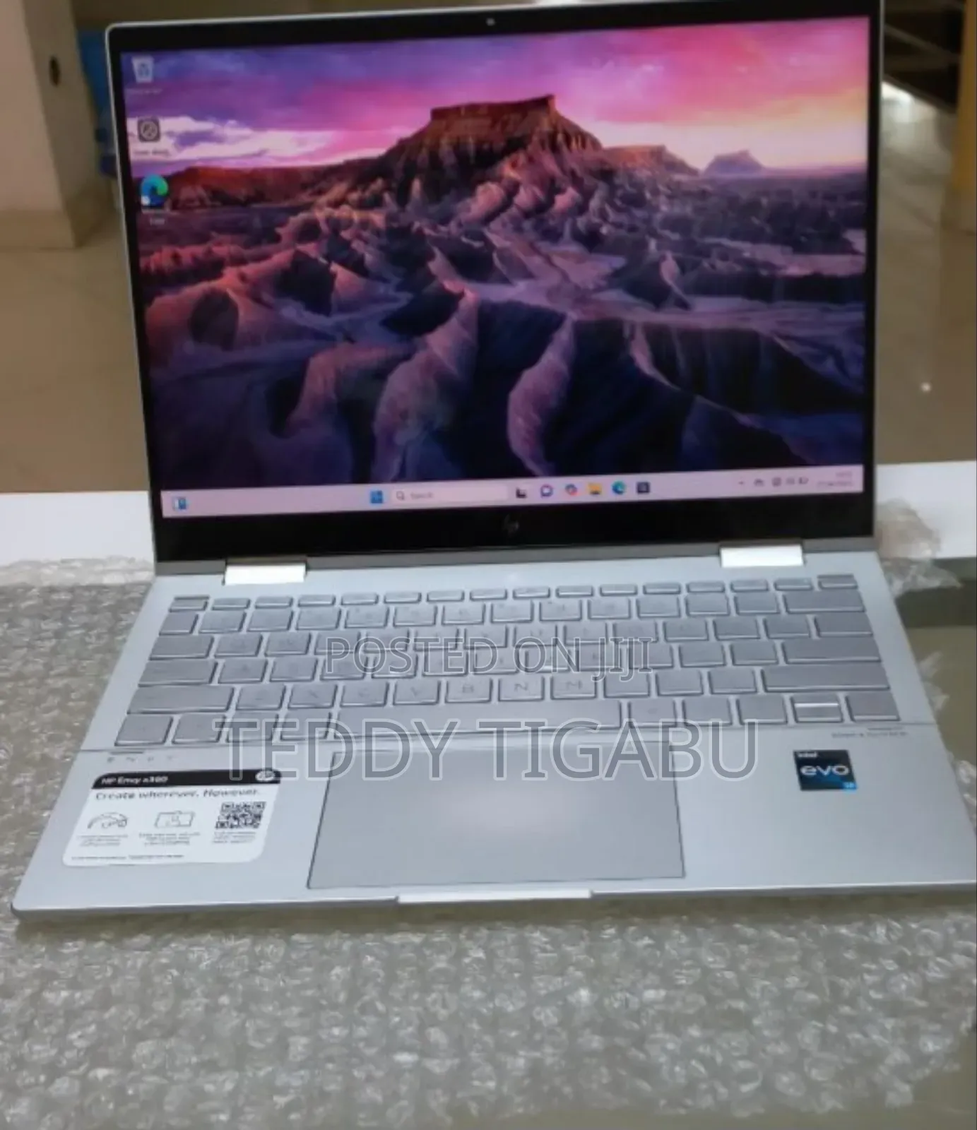 New Laptop HP Envy X360 8GB Intel Core I7 SSD 512GB