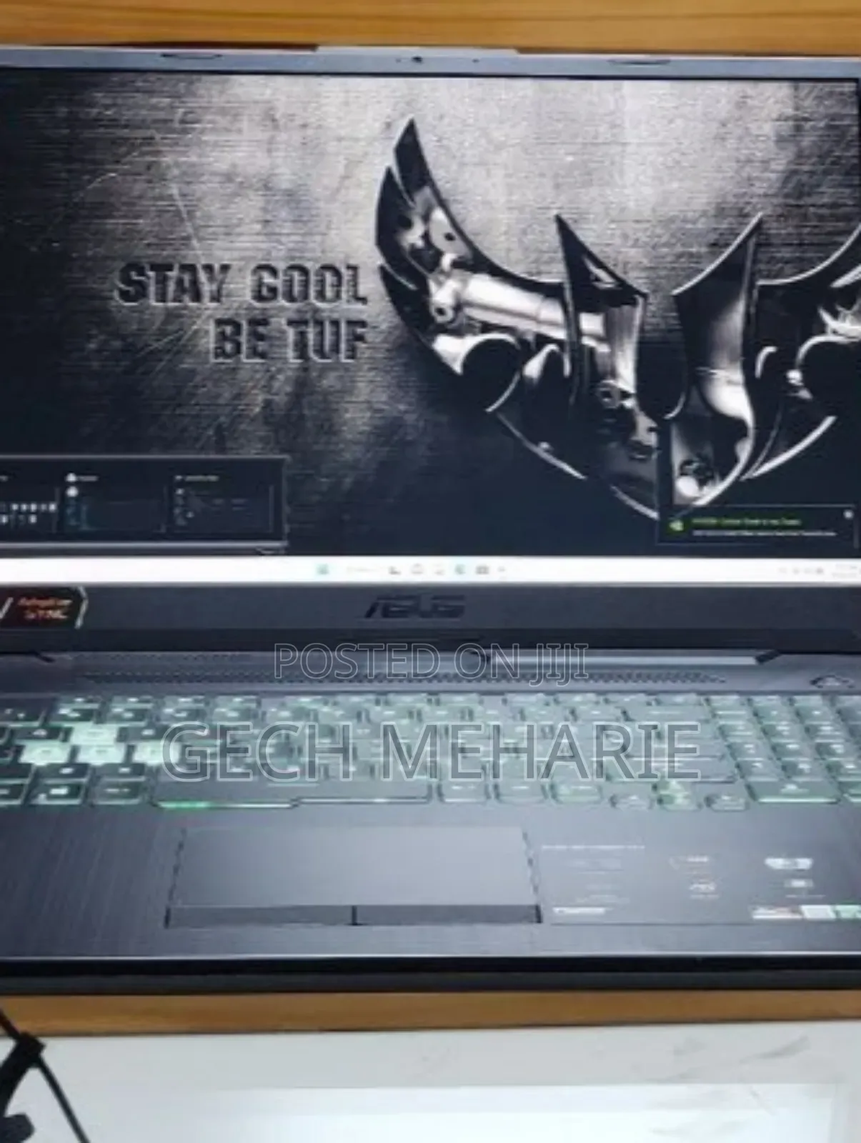 New Laptop Asus TUF Gaming A15 16GB Intel Core I7 SSD 512GB