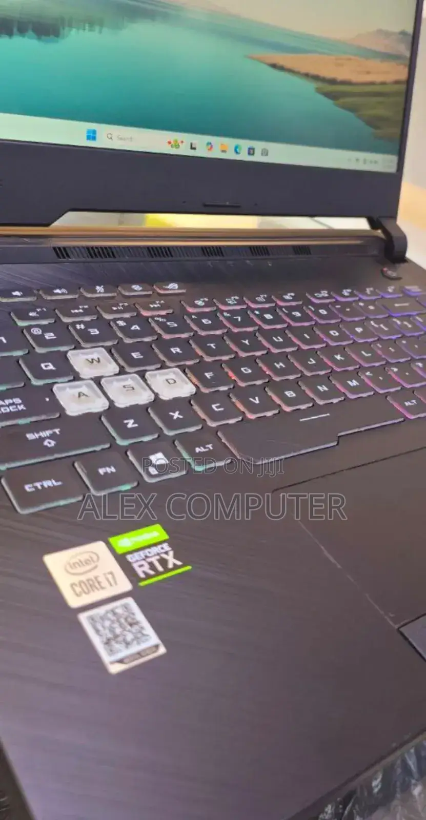 New Laptop Asus ROG Strix G15 16GB Intel Core I7 SSD 512GB
