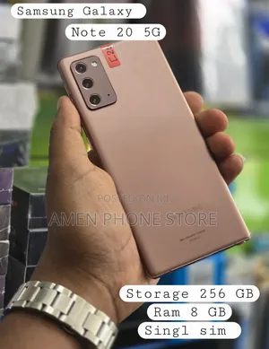 Photo - New Samsung Galaxy Note 20 5G 256 GB Gold