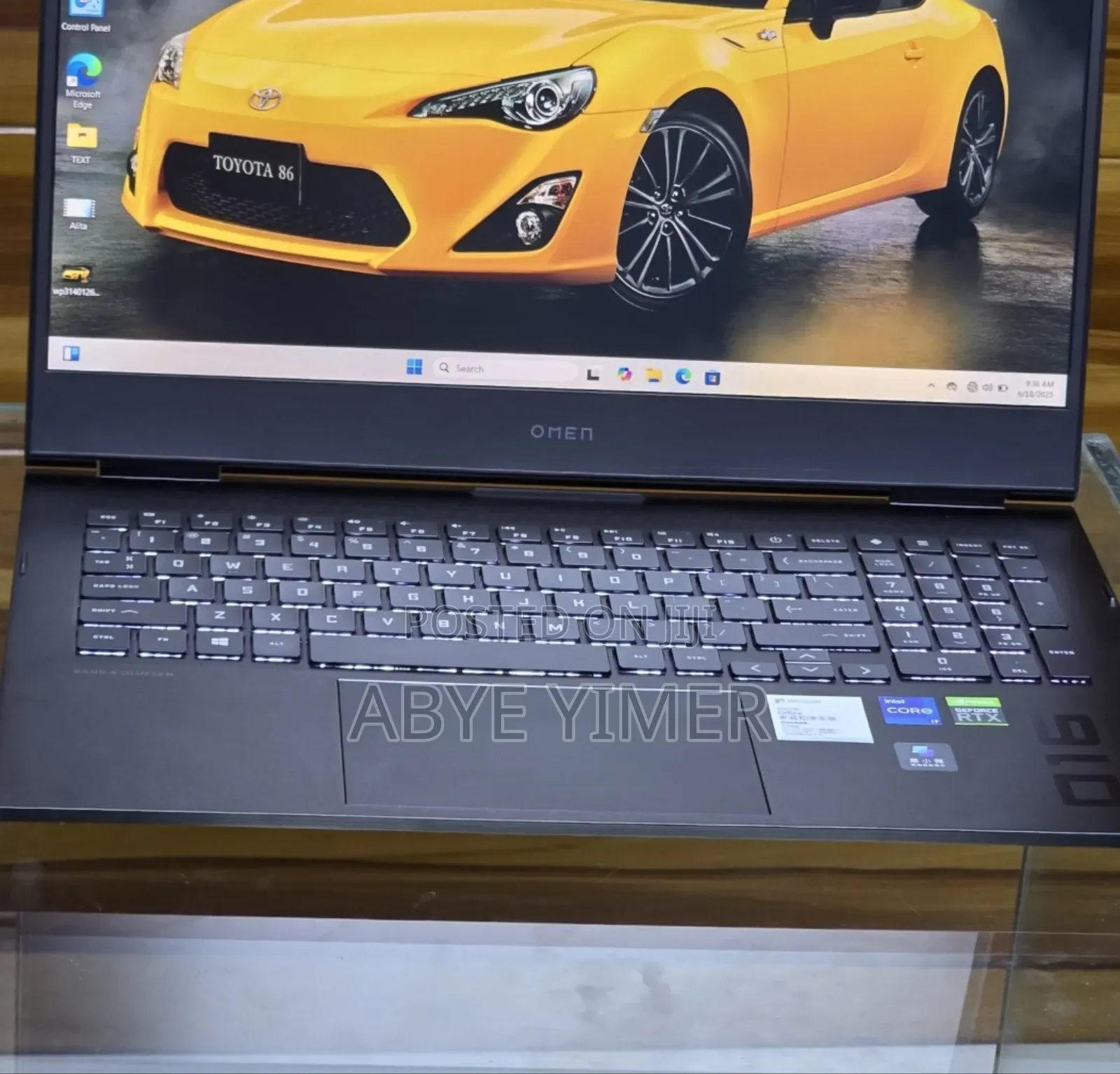 New Laptop HP Omen 16 16GB Intel Core I7 SSD 512GB