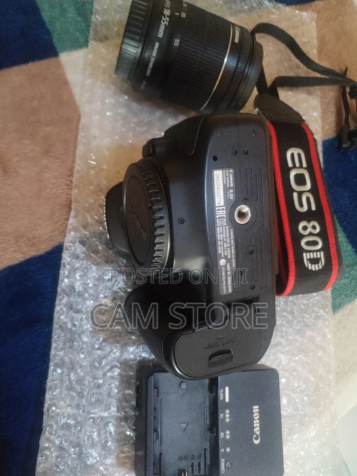 Canon 80d Uosed Wthi 18-55stm