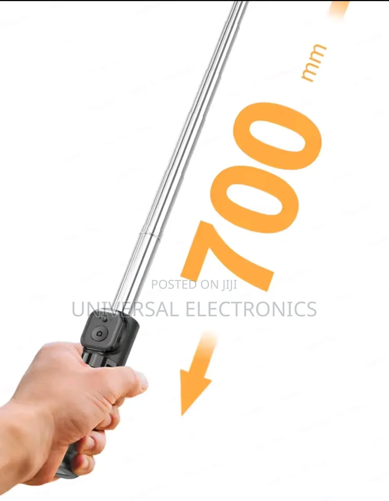 360° Tripod Selfie-Stick With Rechargable Fill Light