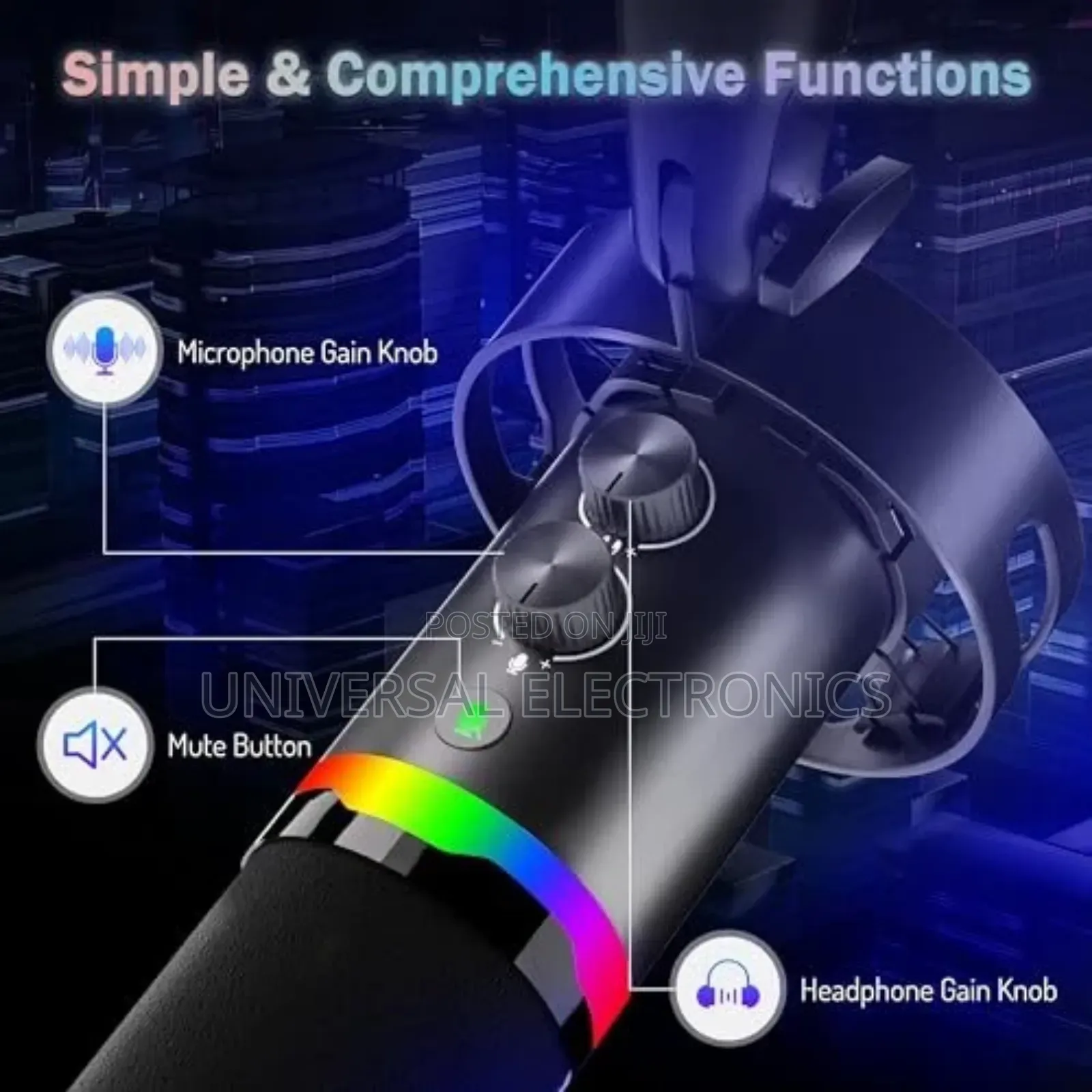 Reliable Series Microphone|Perfect for Classes Livestreams