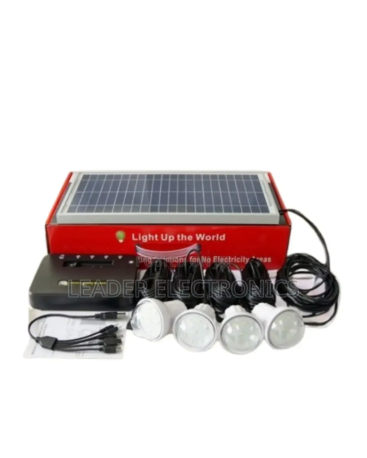 Solar Light Kit 4 Lamp