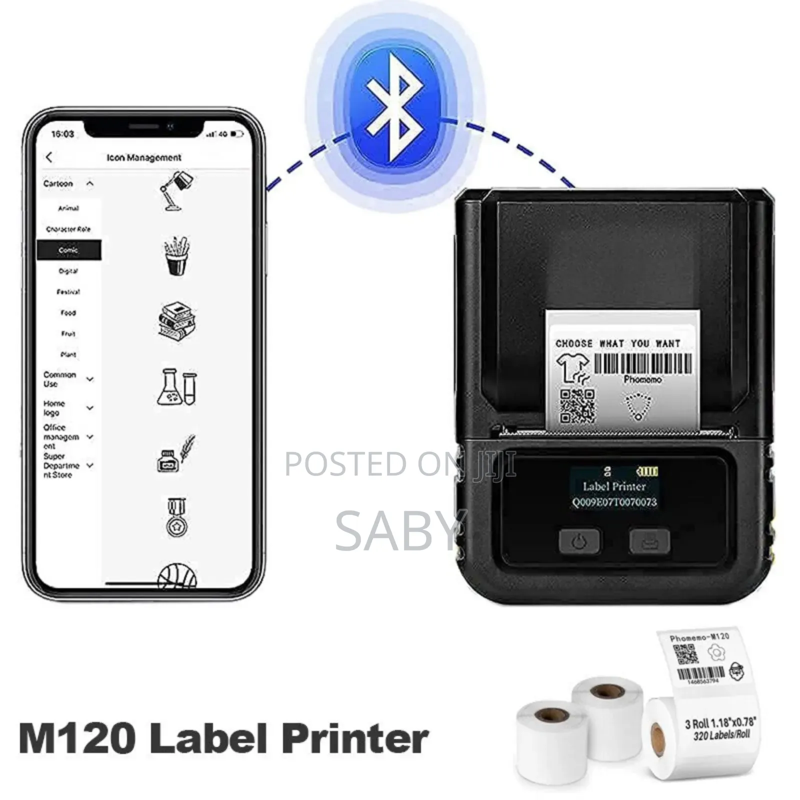 Phomemo M120 Label Printer