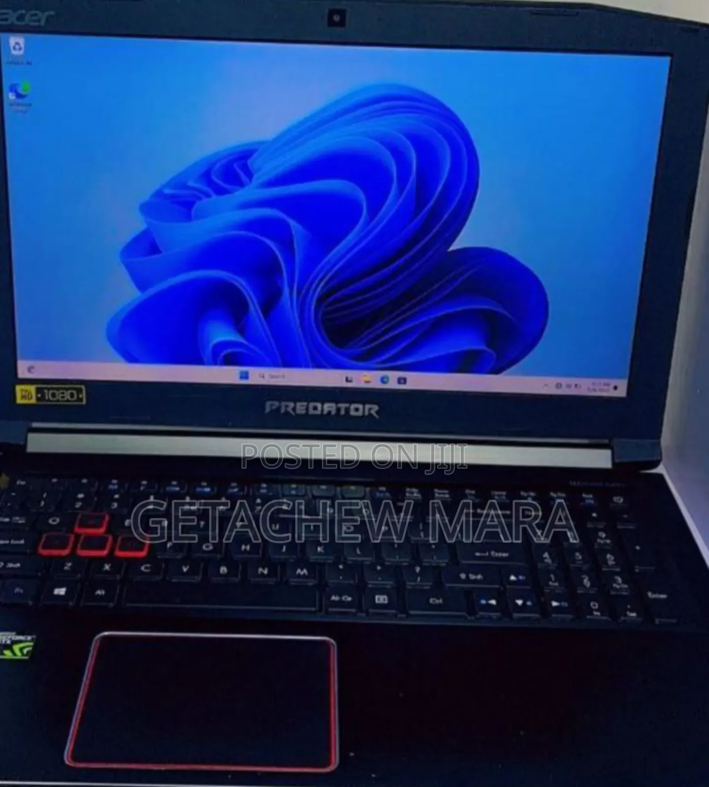 New Laptop Acer Predator Helios 300 16GB Intel Core I7 SSD 1T