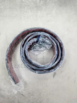 Luxury Carbon Fiber Style Blue Belt – Bold Sleek Look