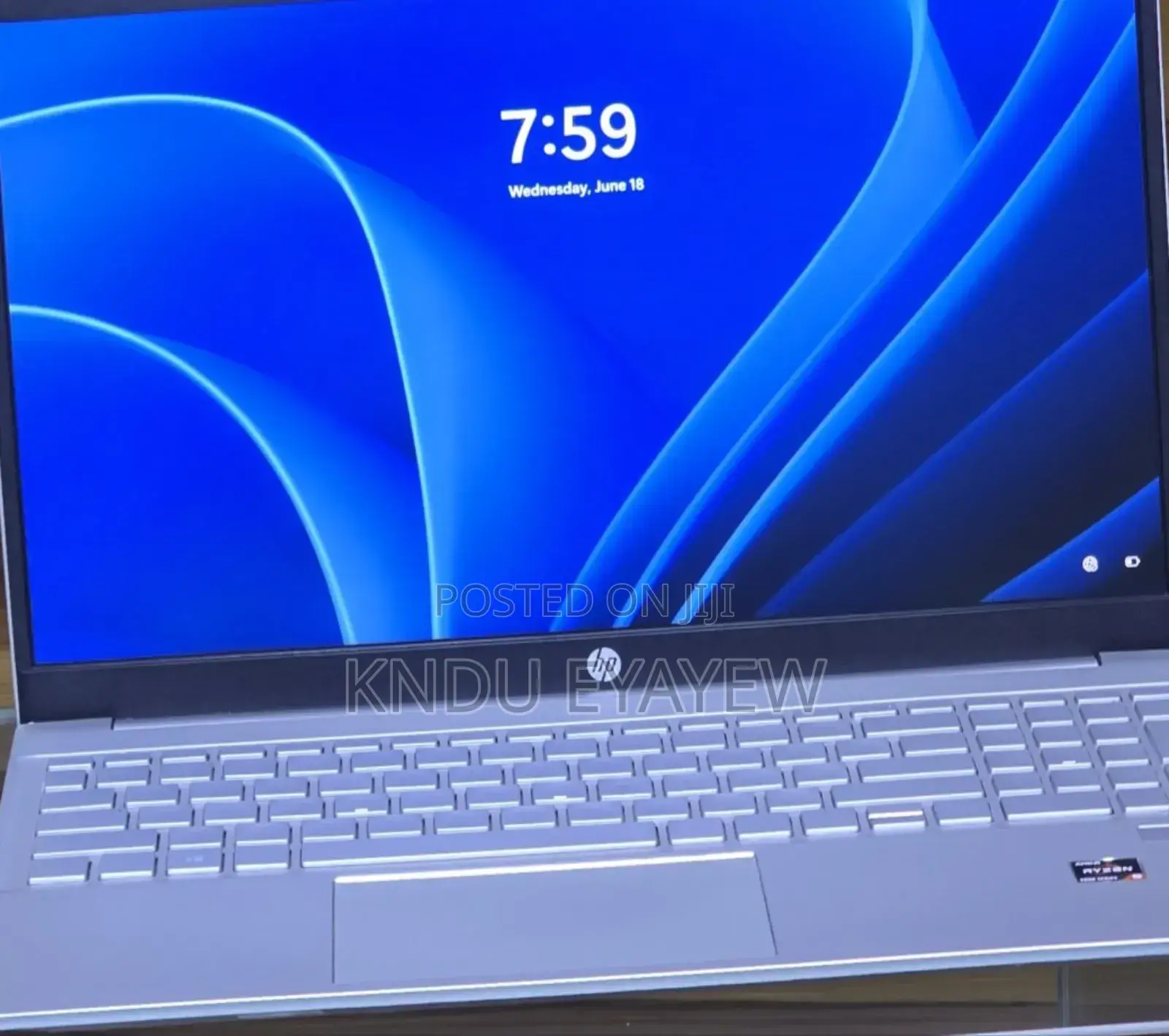 New Laptop HP Pavilion 15 8GB AMD Ryzen 5 SSD 512GB