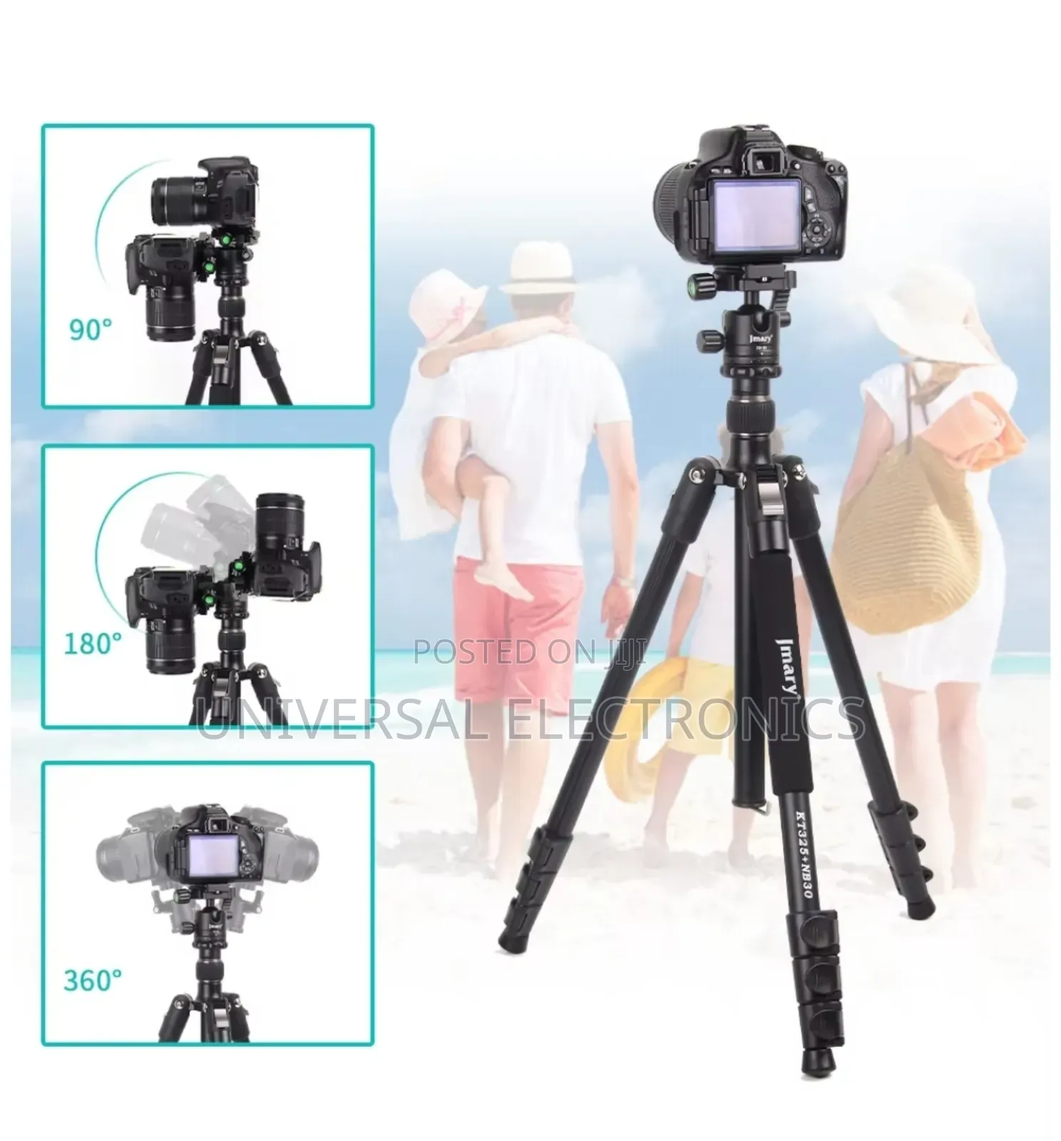 Sturdy Tripod for Photography Vlogging