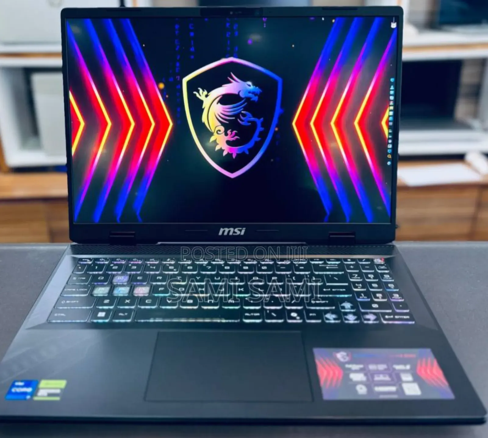 New Laptop MSI GF63 16GB Intel Core I7 SSD 512GB