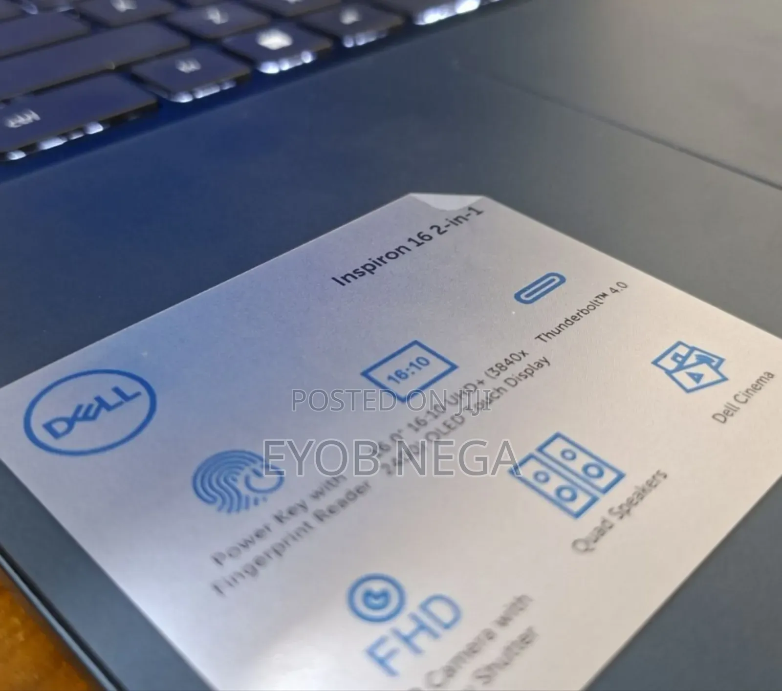 New Laptop Dell Inspiron 16 5620 16GB Intel Core I7 SSD 1T