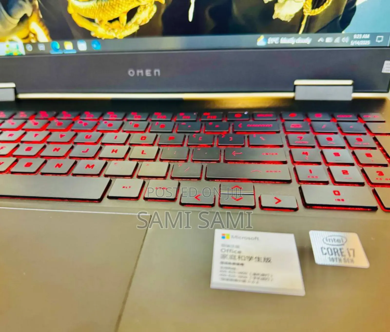 New Laptop HP Omen 16 16GB Intel Core I7 SSD 1T