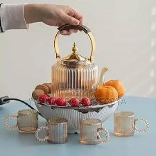 Seven-Piece Tea Pot Set – Elegant Timeless