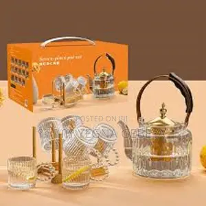Seven-Piece Tea Pot Set – Elegant Timeless