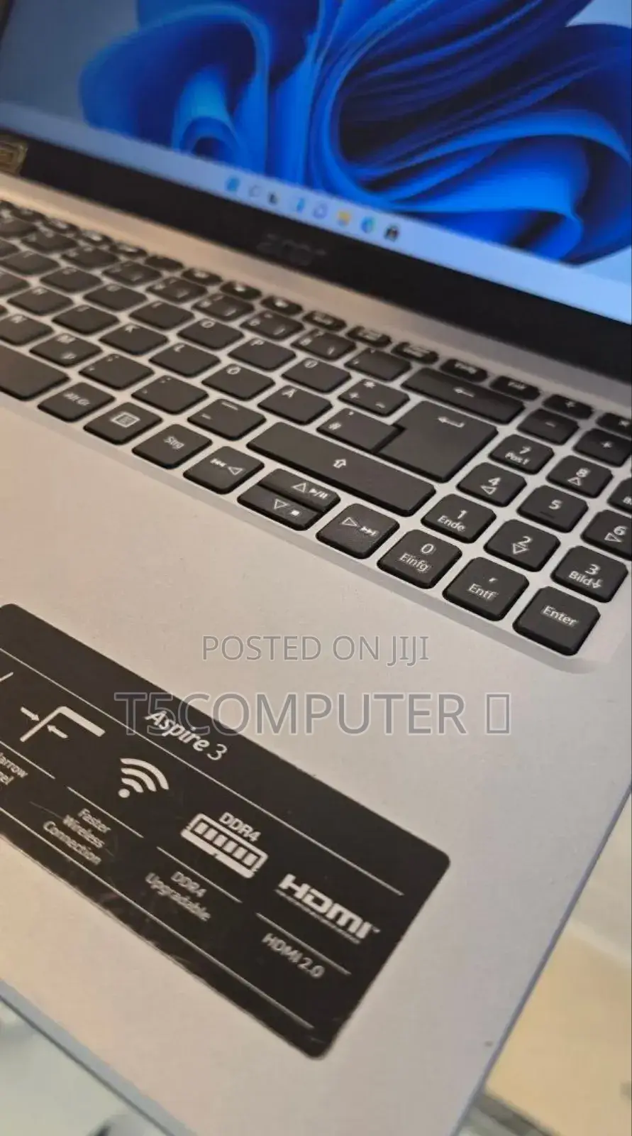 New Laptop Acer Aspire 3 8GB Intel Core I3 SSD 512GB