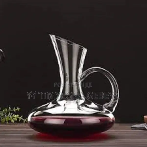 Deli Glassware Wine Decanter – 1500ml Crystal Elegance