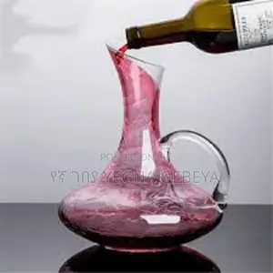 Deli Glassware Wine Decanter – 1500ml Crystal Elegance