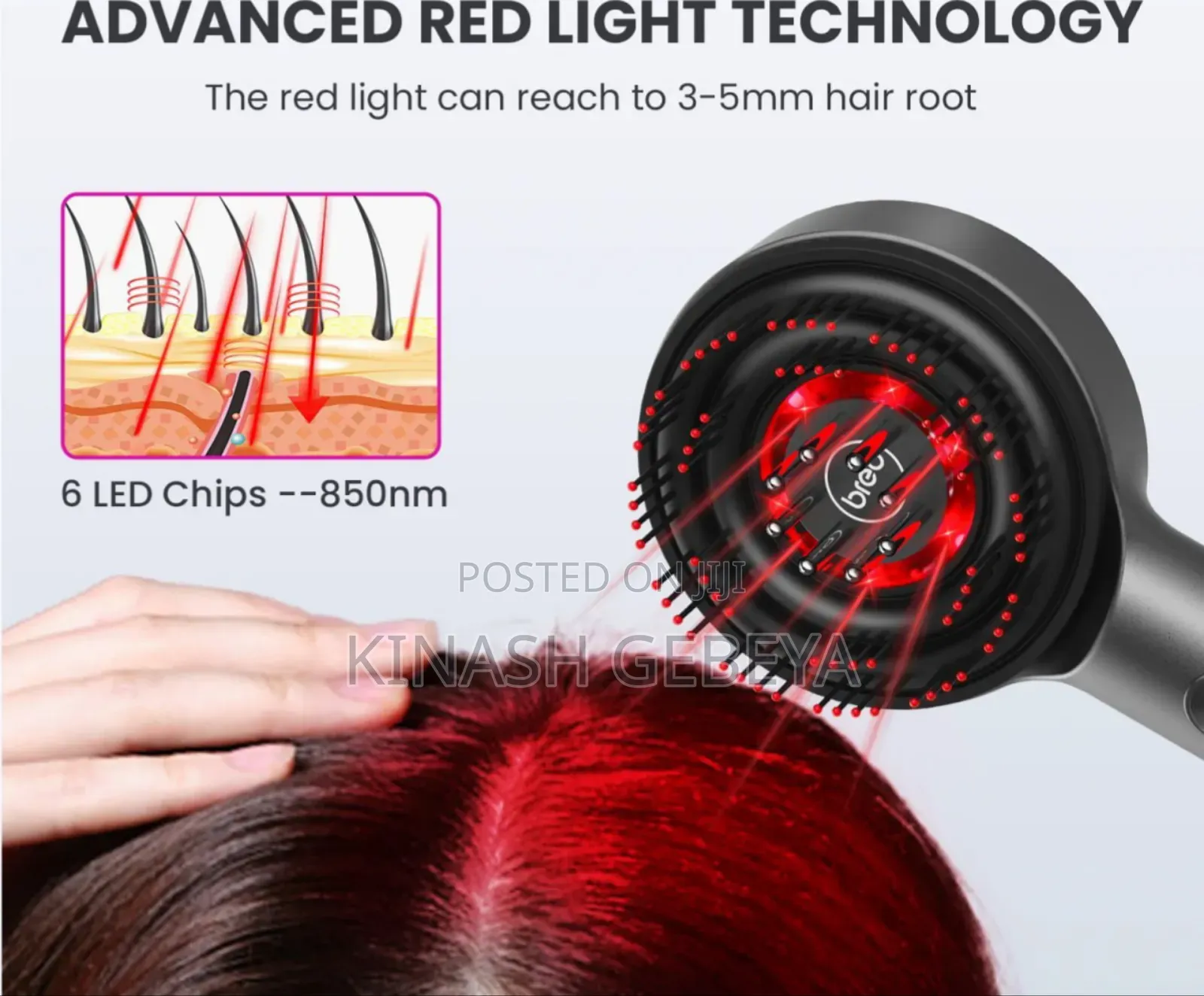 Red Light Electric Sculp Massager
