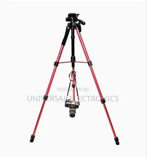 Light Strong Aluminium Tripod - With Sturdy Load!