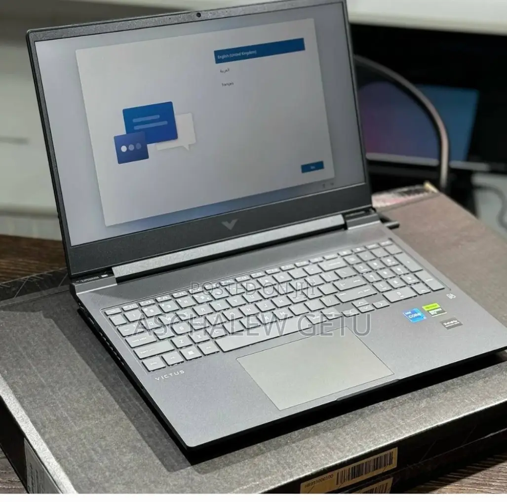 New Laptop HP Victus 15 16GB Intel Core I7 SSD 1T