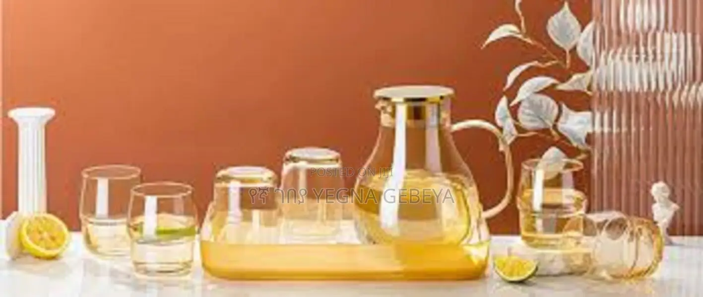 Eight-Piece Water Glass Set – Simple Elegance