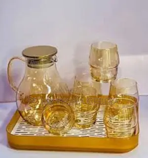 Eight-Piece Water Glass Set – Simple Elegance