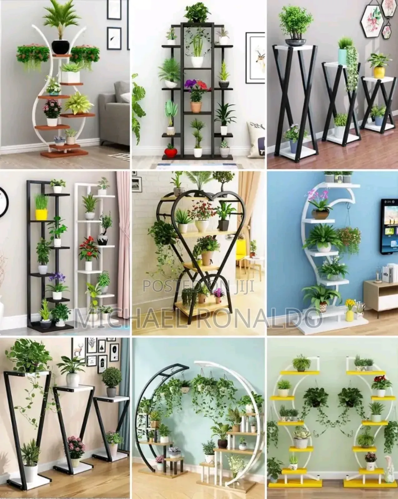 የአበባ ማስቀመጫ Plant Stands