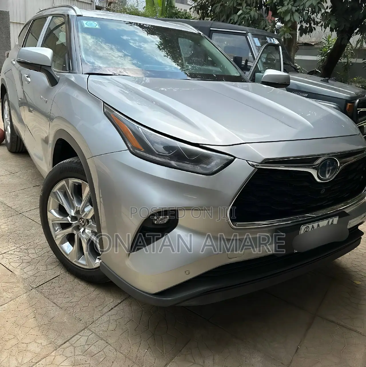 New Toyota Highlander Hybrid 2023 Silver