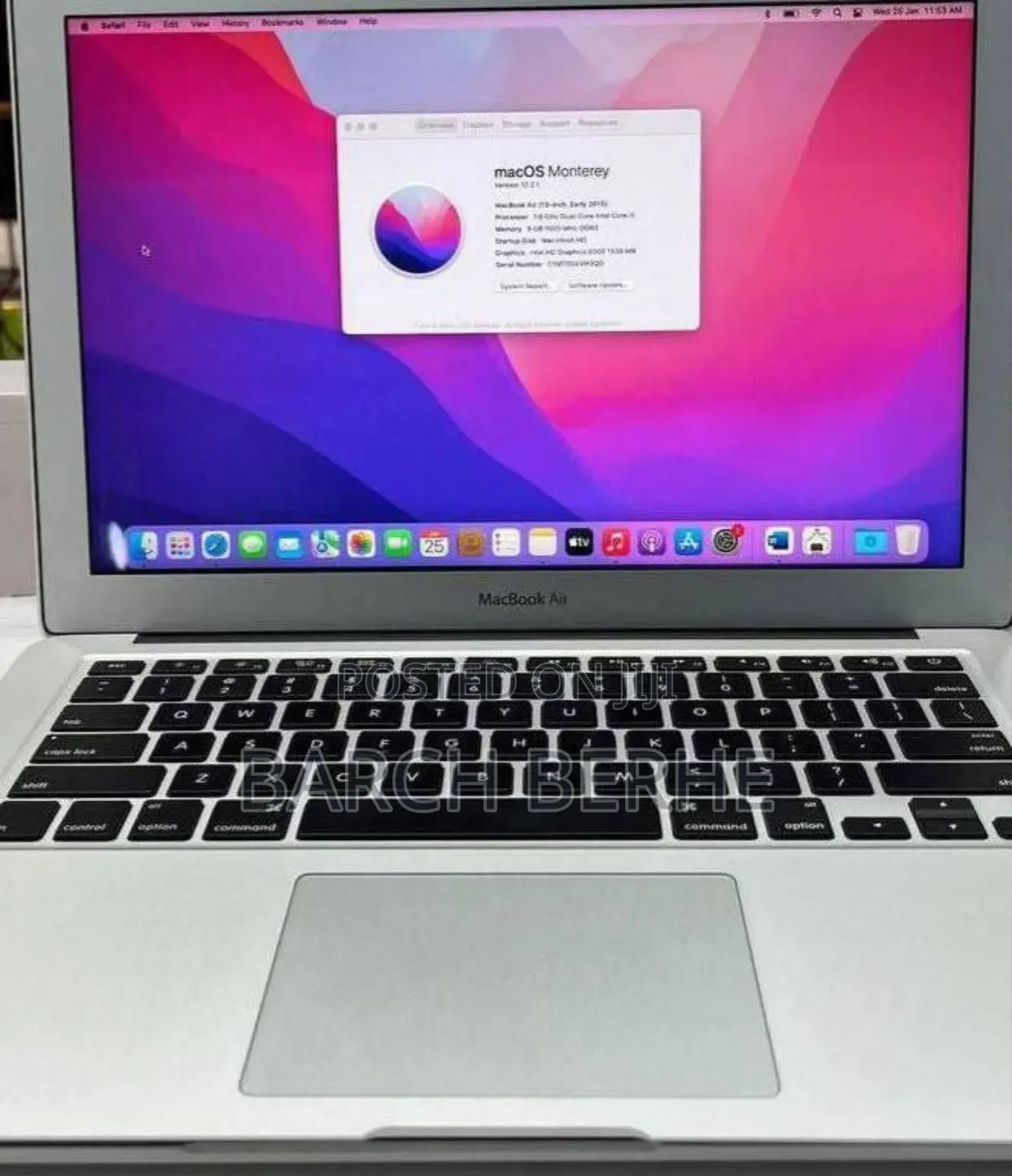 New Laptop Apple MacBook 2017 8GB Intel Core I7 SSD 256GB