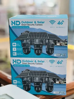 ያለ መብራት ያለ ዋይፋይ የሚሰራ Hd Smart 4g Solar Security Camera