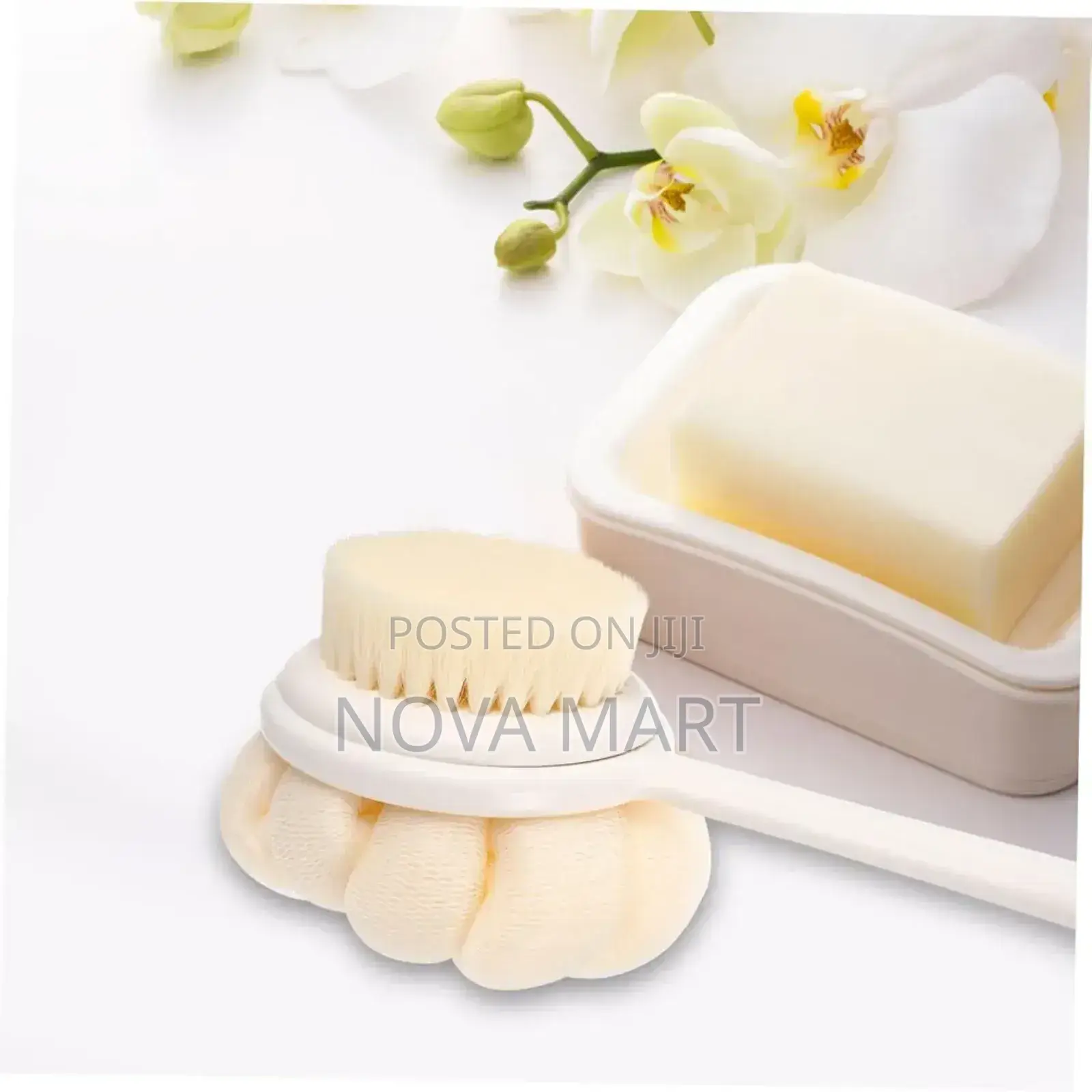 2in1 Long Handled Bath Brush