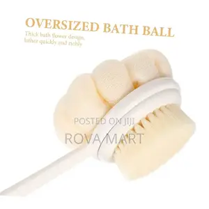 2in1 Long Handled Bath Brush