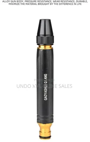 High-pressure Water Gun Household Car Wash Water Black Car